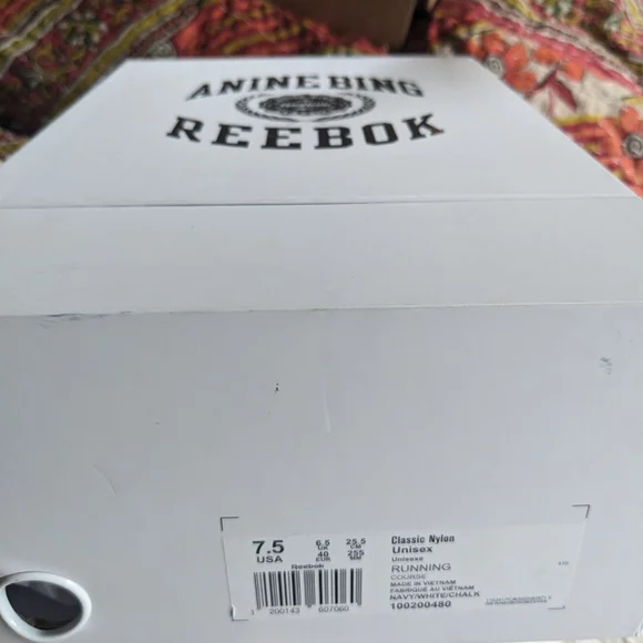 Reebok x Anine Bing Classic Nylon Shoes - Picture 11 of 14